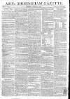 Aris's Birmingham Gazette Monday 19 March 1798 Page 1