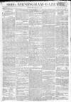 Aris's Birmingham Gazette Monday 28 May 1798 Page 1