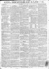 Aris's Birmingham Gazette Monday 09 July 1798 Page 1