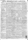 Aris's Birmingham Gazette Monday 16 July 1798 Page 1