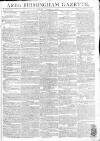 Aris's Birmingham Gazette Monday 27 August 1798 Page 1
