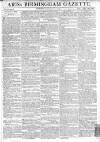 Aris's Birmingham Gazette Monday 11 February 1799 Page 1