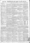Aris's Birmingham Gazette Monday 18 February 1799 Page 1