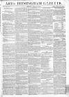 Aris's Birmingham Gazette Monday 08 April 1799 Page 1
