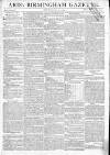Aris's Birmingham Gazette Monday 03 June 1799 Page 1