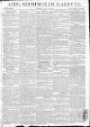 Aris's Birmingham Gazette Monday 08 July 1799 Page 1