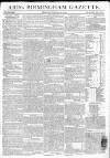 Aris's Birmingham Gazette Monday 09 December 1799 Page 1
