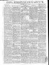 Aris's Birmingham Gazette Monday 18 August 1800 Page 1