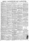 Aris's Birmingham Gazette Monday 19 January 1801 Page 1