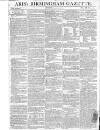 Aris's Birmingham Gazette Monday 13 April 1801 Page 1
