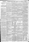 Aris's Birmingham Gazette Monday 08 March 1802 Page 1