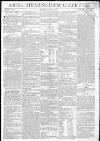 Aris's Birmingham Gazette Monday 03 May 1802 Page 1