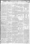 Aris's Birmingham Gazette Monday 14 June 1802 Page 1