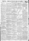 Aris's Birmingham Gazette Monday 28 June 1802 Page 1