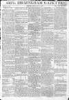 Aris's Birmingham Gazette Monday 27 September 1802 Page 1