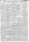 Aris's Birmingham Gazette Monday 11 October 1802 Page 1
