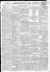 Aris's Birmingham Gazette Monday 01 November 1802 Page 1