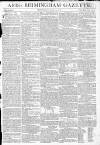 Aris's Birmingham Gazette Monday 15 November 1802 Page 1
