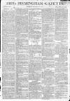 Aris's Birmingham Gazette Monday 22 November 1802 Page 1