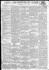 Aris's Birmingham Gazette Monday 03 January 1803 Page 1