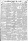 Aris's Birmingham Gazette Monday 21 February 1803 Page 1