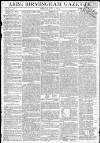 Aris's Birmingham Gazette Monday 04 April 1803 Page 1