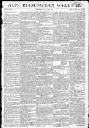 Aris's Birmingham Gazette Monday 25 April 1803 Page 1