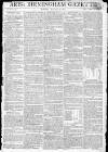 Aris's Birmingham Gazette Monday 26 December 1803 Page 1