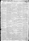 Aris's Birmingham Gazette Monday 09 January 1804 Page 1