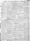 Aris's Birmingham Gazette Monday 27 August 1804 Page 1