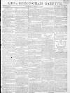Aris's Birmingham Gazette Monday 10 September 1804 Page 1