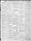 Aris's Birmingham Gazette Monday 24 June 1805 Page 1