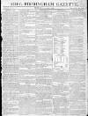 Aris's Birmingham Gazette Monday 12 August 1805 Page 1