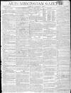 Aris's Birmingham Gazette Monday 25 November 1805 Page 1
