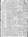 Aris's Birmingham Gazette Monday 03 March 1806 Page 1
