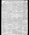 Aris's Birmingham Gazette Monday 28 April 1806 Page 1