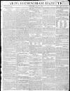 Aris's Birmingham Gazette Monday 30 June 1806 Page 1