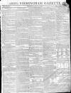 Aris's Birmingham Gazette Monday 25 January 1808 Page 1