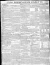 Aris's Birmingham Gazette Monday 18 April 1808 Page 1