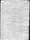 Aris's Birmingham Gazette Monday 12 December 1808 Page 1