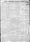 Aris's Birmingham Gazette Monday 20 December 1813 Page 1