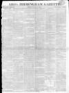 Aris's Birmingham Gazette Monday 31 October 1814 Page 1