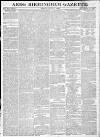 Aris's Birmingham Gazette Monday 16 October 1820 Page 1