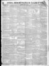 Aris's Birmingham Gazette Monday 06 May 1822 Page 1