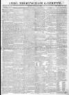 Aris's Birmingham Gazette Monday 09 December 1822 Page 1