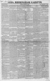 Aris's Birmingham Gazette Monday 09 February 1829 Page 1