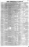 Aris's Birmingham Gazette Monday 06 December 1852 Page 1