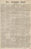 Aris's Birmingham Gazette Saturday 01 September 1860 Page 1