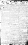 Manchester Mercury Tuesday 21 September 1756 Page 1