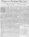 Stamford Mercury Thu 15 Jun 1732 Page 1
